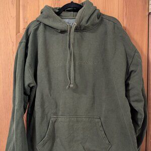 Taylor Swift Green Ever and Evermore Hoodie - Large